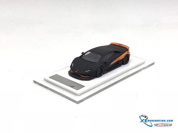 Xe Mô Hình LB-Performance Lamborghini Huracan Yezzy 1:64 Liberty Walk ( Đen  nhám / Cam ) Xe Mô Hình Tĩnh Việt Nam 