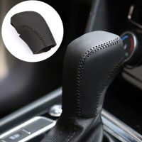 For Volkswagen VW Golf 6 7 MK6 MK7 Polo 6R 6C Tiguan MK2 Passat B7 B8 Leather Car Gear Shift Knob Cover Case Accessories