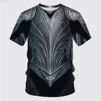 2023 NEW Mens Casual Short Sleeved T-shirt, 3d Printed, Loose Fitting Pullover with Printed Pattern, Pelindung Logo Style, Summer fashion