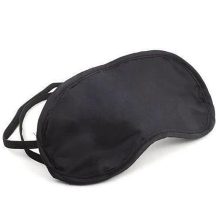 black-soft-comfortable-mask-sleeping-shade-cover-portable-mask-travel-blindfold-eyeshade-v5m5