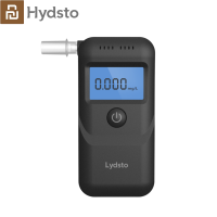 Youpin Lydsto เครื่องตรวจจับแอลกอฮอล์มืออาชีพ Breathalyzer ตำรวจ Alcotester จอแสดงผล LCD เมาขับรถทดสอบ