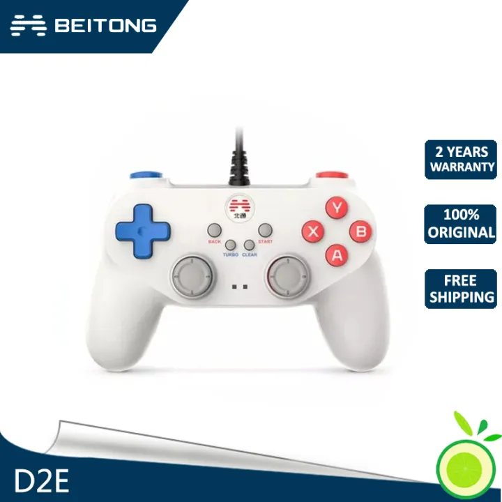 BETOP D2E Wired Controller for PS3/PC/PS4/Steam/Super Console X Wired