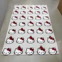 สบายน่ารักฮาโลวีนโยนผ้าห่มอะนิเมะ Kuromi Melody Cinnamoroll Nap Shawl โซฟานุ่มบ้านผ้านวม Decor