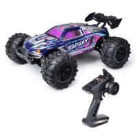 Lamontuo DAU รถดริฟต์ด้วยเครื่องบังคับวิทยุไฟฟ้า4X 4WD ของเล่น Mobil Remote Control 4ชิ้นสำหรับเด็กชายรถบรรทุกออฟโรดเร็วขนาด1/16พร้อมไฟ LED