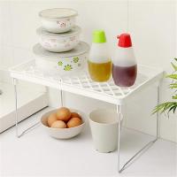 【CC】 1 Pcs Storage Rack Shelf Holder Organizer Stackable Cupboard