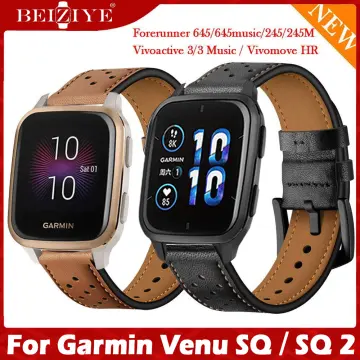 20mm Watch Band Wrist Strap for Garmin Venu Sq/Garminmove 3/Forerunner 245  645