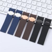 2023♚✟ 22mm rubber waterproof watch strap suitable for Athens diving and marine suit 20mm butterfly buckle.