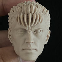 Unpainted 16 Scale Berserk guts guts HEAD Sculpt สำหรับ Action FIGURE ตุ๊กตาทหารอุปกรณ์เสริมภาพวาดการออกกำลังกาย No.164