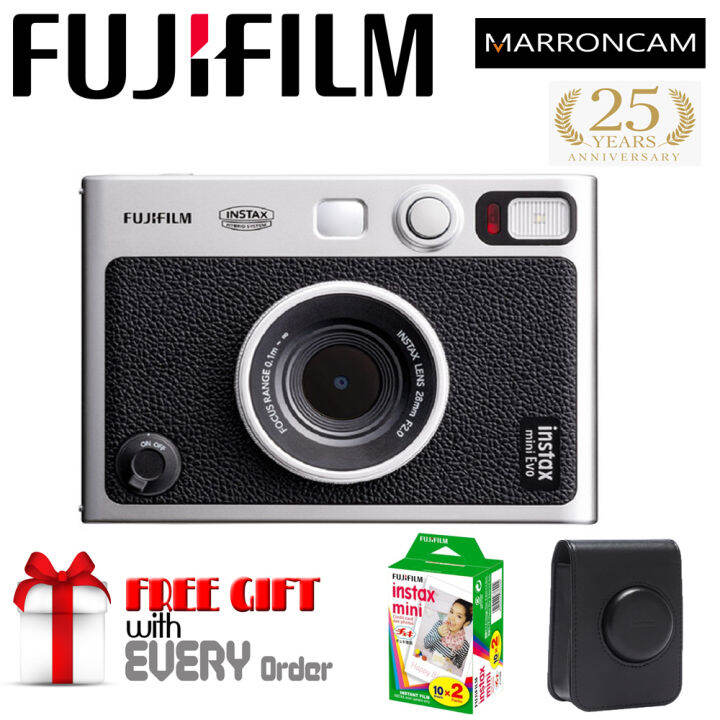 Fujifilm Instax Mini Evo Hybrid Instant Camera Lazada