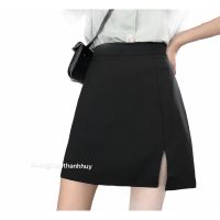 COD ✈ CUZ81VG V SHOP Short Skirt a Split Front With Transparent Pants To Prevent Exposure m242