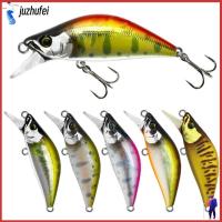 JUZHUFEI 2pcs ตะขอสามชั้น เหยื่อตกปลาขนาดเล็ก การสั่นสะเทือน Wobblers crankbaits เหยื่อจมวิบ ร้อนแรงมาก 9009 เหยื่อล่อตกปลา อุปกรณ์ตกปลาสำหรับตกปลา