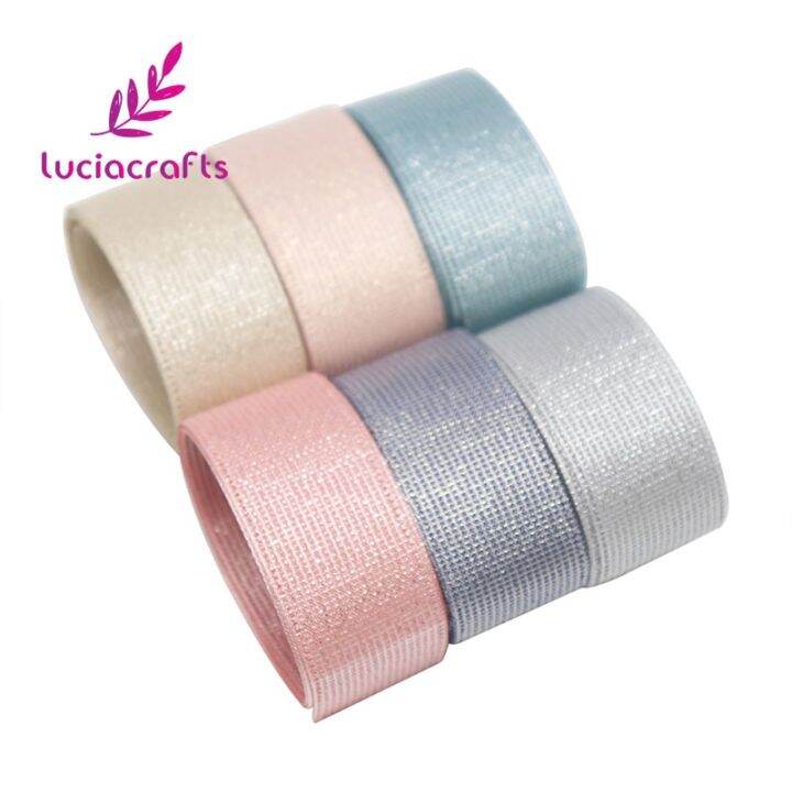 lucia-crafts-25-38mm-grosgrain-ribbon-ribbons-wedding-party-wrapping-handmade-materials-5y-6yards-s0301