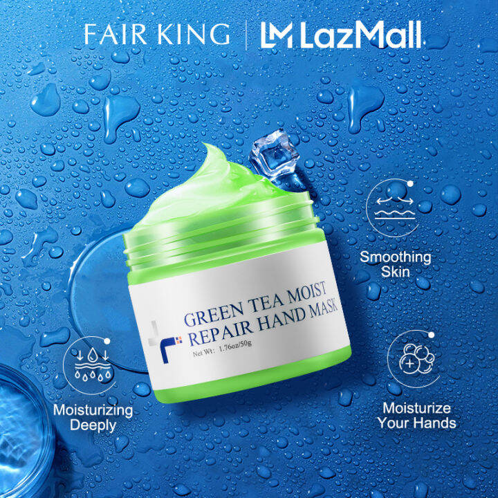 FAIR KING Green Tea Moisturizing Hand Wax Whitening Skin Hand Mask