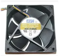 2023 ☆ AVC DS12025B12H 12025 12V 0.75A 12CM รองรับการควบคุมอุณหภูมิ PWM พัดลมความเร็วสูง