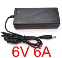 1PCS High quality IC solutions AC 100V-240V DC 6V 6A Switch power supply 36W LED adapter DC 5.5x2.1-2.5mm