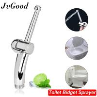 JvGood ฝักบัว หัวชุดฉีดชำระ Bidet Toilet Sprayer ABS Toilet Handheld Bidet Cloth Diaper Cleaning Sprayer Cleaning Hygienic Nozzle Spray Douche Shower Spray Hand Held Shower Shattaf ( No include hose and holder)