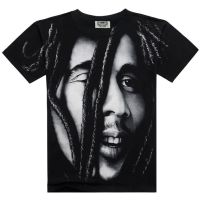 2023 In stock Bob Marley Mens New 3D Printed T-Shirt Casual，Contact the seller to personalize the name and logo