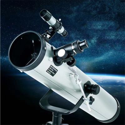 35X-875X ขยายกล้องดูดาวระดับมืออาชีพสำหรับพื้นที่กล้องส่องทางไกลขนาด114มม. ขาตั้งกล้อง1.5เมตรจากดวงจันทร์