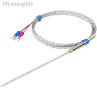 K-type armored thermocouple WRNK-191 temperature sensor 1mm 2mm 3mm 4mm 5mm 6mm 7mm 8mm thermocouple probe temperature 1100 ℃