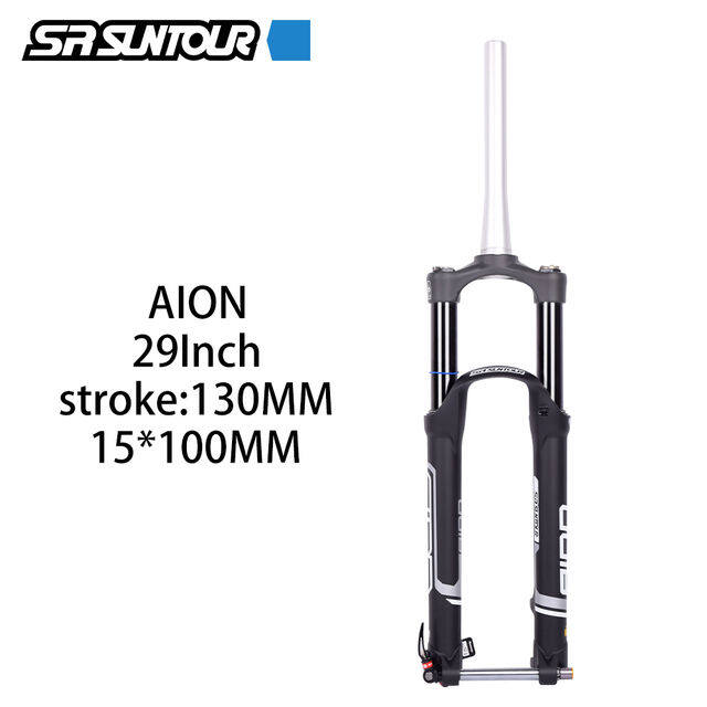 sr-suntour-aion-โช้คลมจักรยาน-27-5-29นิ้วไม้ค้ำ34มม-แกน100x15มม-โช้คจักรยานเสือภูเขา