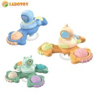 3pcs Space Spinning Toys Motor Skills Toy Bath Spinning Toy Best Gifts Sensory Toy Hand Eye Coordination for Boys Girls