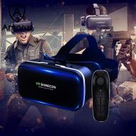 Amorus VR Kính Kính Kỹ Thuật Số 3D Thông Minh Đeo Game G04 Thực Tế Ảo Cho Điện Thoại Di Động + B03 Bluetooth Xử Lý thumbnail