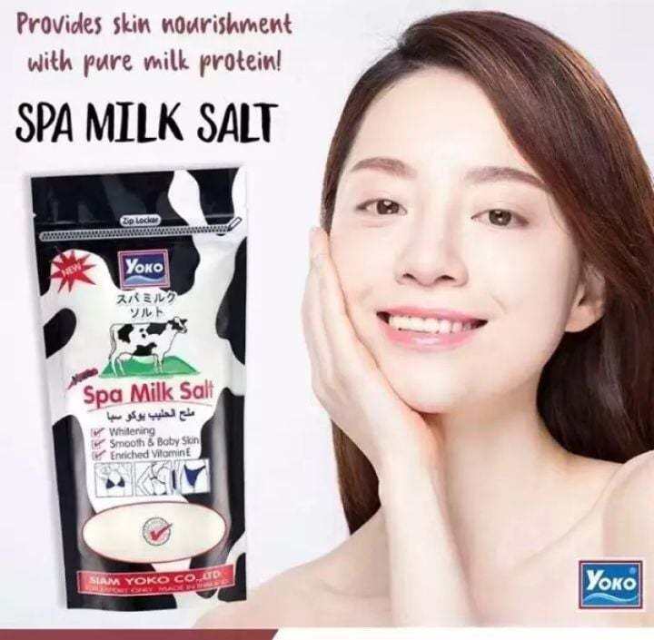 Yoko Milk Whitening Spa Salt Scrub 300g Lazada PH
