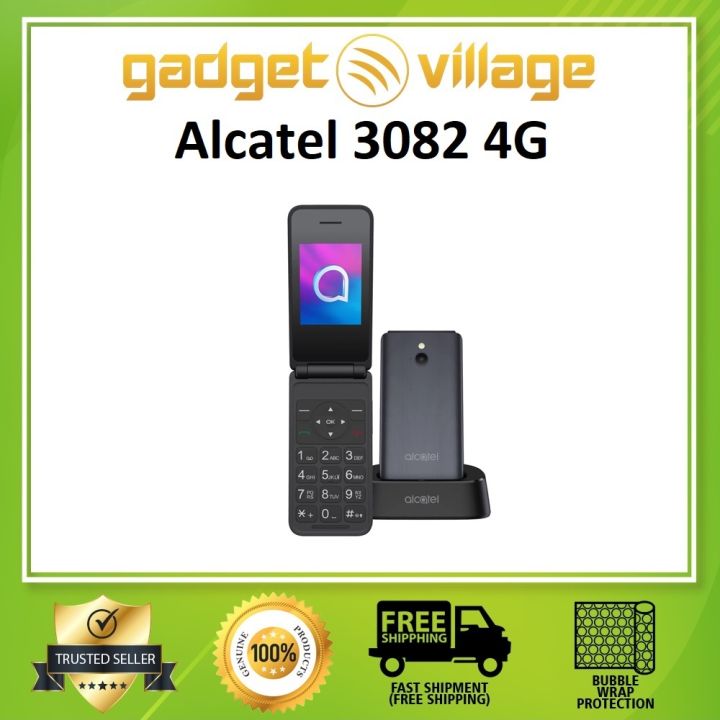 Alcatel 3082 4G Flip Feature Phone with Camera - Official 1 Year ...