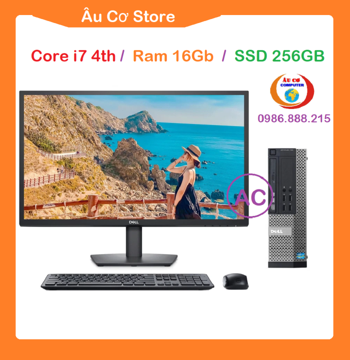 SALE] Bộ Máy Tính Đồng Bộ Dell 🎁Âu Cơ Store🎁 Dell Optiplex 3020