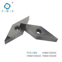 VNMA160402 VNMA160404 VNMA 160408 PCD CBN Diamond Cubic boron nitride Plate แทรกเครื่องมือกลึงภายนอกใบมีดเครื่องกลึง CNC Tools