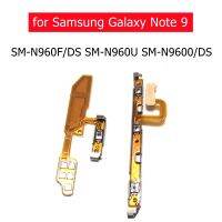 ปุ่มคีย์ด้านข้างปริมาณพลังงานสำหรับ Samsung Galaxy Note 9 SM-N960F /Ds SM-N960U SM-N9600/DS สายเคเบิลงอได้สวิตช์ปิดชิ้นงอสำหรับเปลี่ยนชิ้นส่วนซ่อม