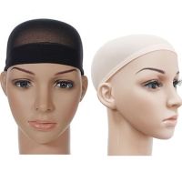 2Pcs วิกผม Unisex วิกผมหายใจ Breathable Stocking Cap Liner