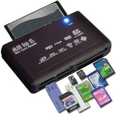 【CC】 Card Reader School Fast Speed Memory Cards USB Reading Device Accessories