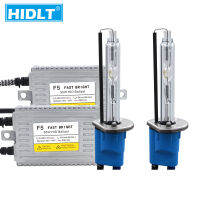 HIDLT 1เซ็ต AC 55วัตต์ F5 DLT บัลลาสต์ไฟหน้ารถ HID ชุด5500พันสีขาวสุดสดใส H1 H3 H7 H11 9005 9006 9012 D2H ซีนอน HID หลอดไฟ