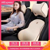 Car Driver Pillow Memory Foam Car Lumbar Support Back Cushion Soft Car Seat Neck Pillow Washable Auto Pillow Cushion Accesorios