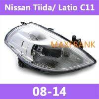 FOR Nissan Tiida/nissan Latio C11 08-14 HEADLAMP/HEADLIGHT/LENS HEAD LAMP/FRONT LIGHTไฟหน้า​ /เลนส์ไฟหน้า/ไฟหน้าสําหรับ