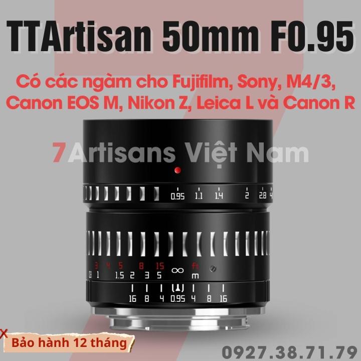 Ống kính TTArtisan 50mm F0.95 cho Fujifilm là một trong những sản phẩm đáng mua nhất trong năm 2024 dành cho các tín đồ nhiếp ảnh. Với độ phân giải siêu nét và khả năng chụp ảnh trong điều kiện thiếu sáng, đây là một trong những ống kính chuyên nghiệp được đánh giá cao nhất. Hãy chờ đợi để khám phá và trải nghiệm sản phẩm này!