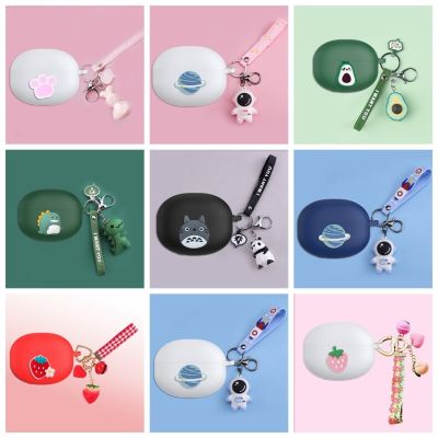 Cartoon  case For SoundPEATS Air3-Deluxe Case Cute Animal silicone Bluetooth Earphones Cover case fundas Wireless Earbud Cases