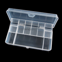 langyouzi9 กล่องตกปลาแบบพกพา11ช่องกล่องเก็บของ double-Deck carp อุปกรณ์ตกปลา Lure Hook Soft Bait TOOL BOX