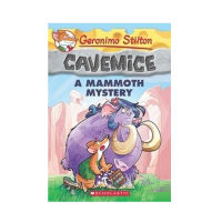 Milu Geronimo Stilton Cavemice หนังสือภาษาอังกฤษดั้งเดิมของแมมมอธ