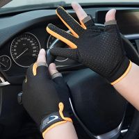 Anti-Slip Fishing Gloves Wear-resistant Outdoor Breathable Angling Cycling Cut