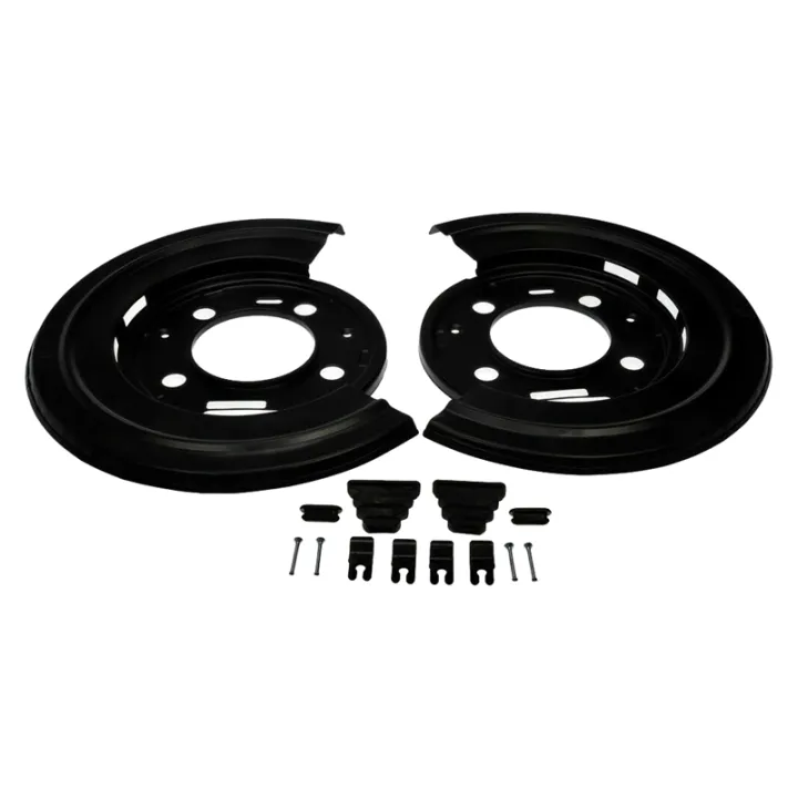 Brake Drum Backing Plate Pair Rear Brake Dust Shield Backing Plates for