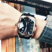 watch mens personality waterproof quartz male student Korean version simple large dial