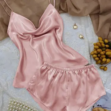 Silk Pajama Set Shorts Giá Tốt T08/2023 | Mua Tại Lazada.Vn