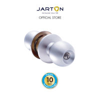 JARTON Knob Lockset ลูกบิดห้องน้ำ หัวกลม จานเล็ก สี SS รุ่น 101051