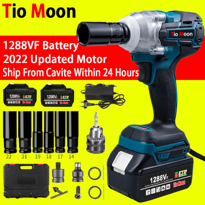 Complete Accessory Brushless 800N.m Electric Impact Wrench 21V