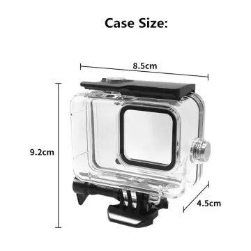 TELESIN Mini Storage Protection Bag Brushed Half Open Quick Release  Carrying Case for GoPro Hero 12 11 10 9 8 GoPro12 Black Bag