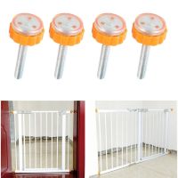 Baby Pet Safety Stairs Gate Screws/Bolts with Locking Nut Spare Part Accessories Kit Baby Safety Doorways Wall Protector Cup Pad