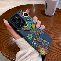 เคสโทรศัพท์ลายนกฮูกสำหรับ iPhone 14/13/12/11 Pro Max 12 13 Mini 6 6S 7 8 Plus X XR XS Max ปลอกโทรศัพท์ฝาหลังนิ่มกันกระแทกลายหนังสุดสร้างสรรค์พร้อมเลนส์คลุมทั้งหมดฝาครอบป้องกันกล้อง