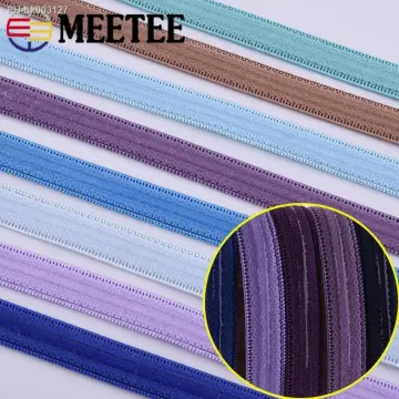 5/10/20M 8-25mm Silicone Elastic Band For Clothes Underwear Non-slip Ribbon  Garment Rubber Webbing Tapes DIY Sewing Accessories
